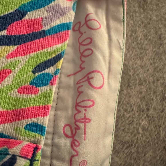 Lilly Pulitzer Indigo Palm Reader size 6 Women's Shorts - Picture 5 of 5